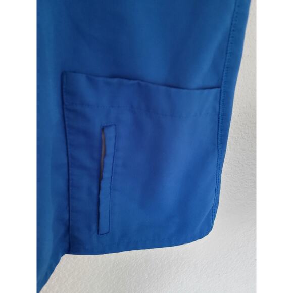 Grey's Anatomy By Barco Active Blue Women's Scrub Top size XL‎ #P3 - Picture 3 of 6